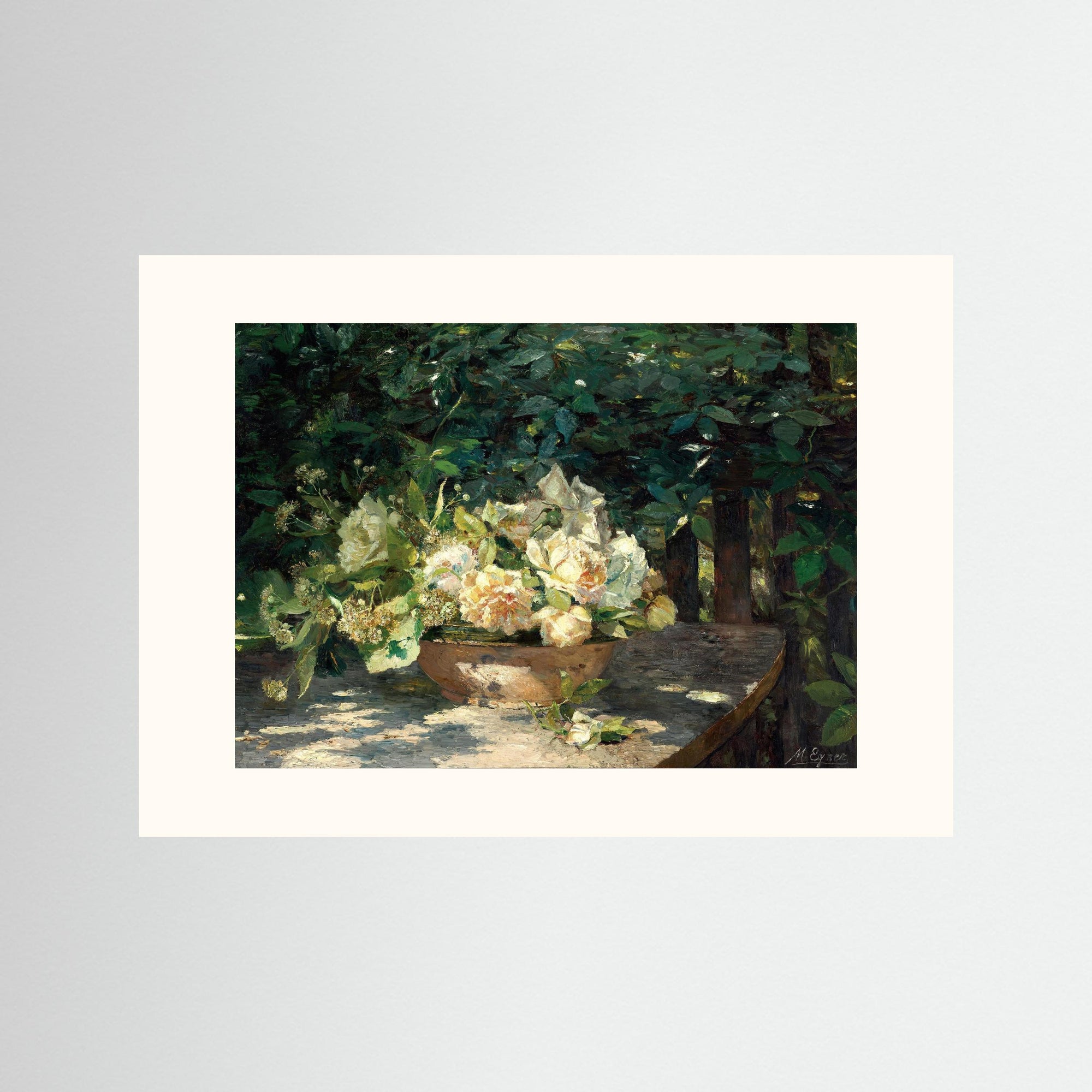 Garden Gathering Floral Artwork No Frame Freja