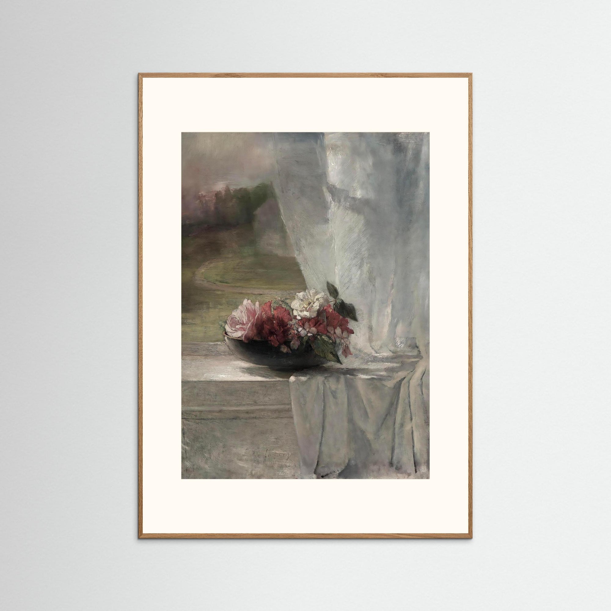 Spring Flowers Art Print Oak Nature Freja
