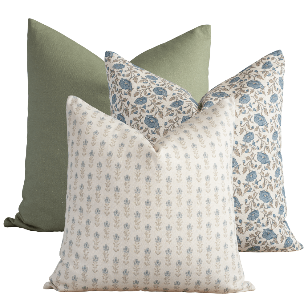 Oxford Pillow Combination | Set of Three Pillow Covers