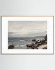 Ocean Seascape Fine Art Print Oak Nature White