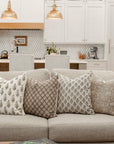 Arcos Pillow Combination | Set of Four Pillow Covers