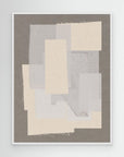 Fabric Pattern Collage No.7 by The Miuus Studio White