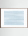 Waves of Blue by Uplusmestudio Oak Dark White