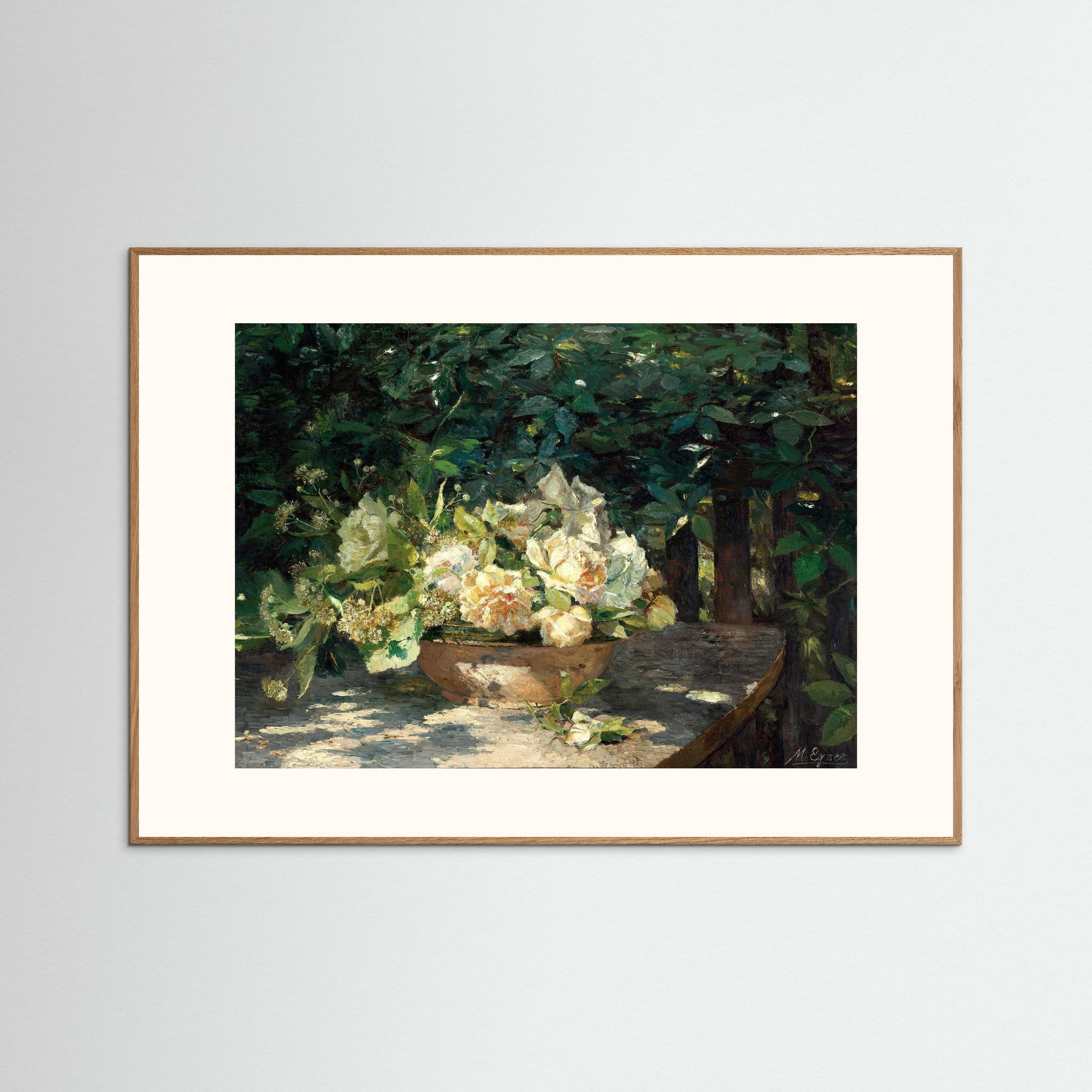 Garden Gathering Floral Artwork Oak Nature Freja