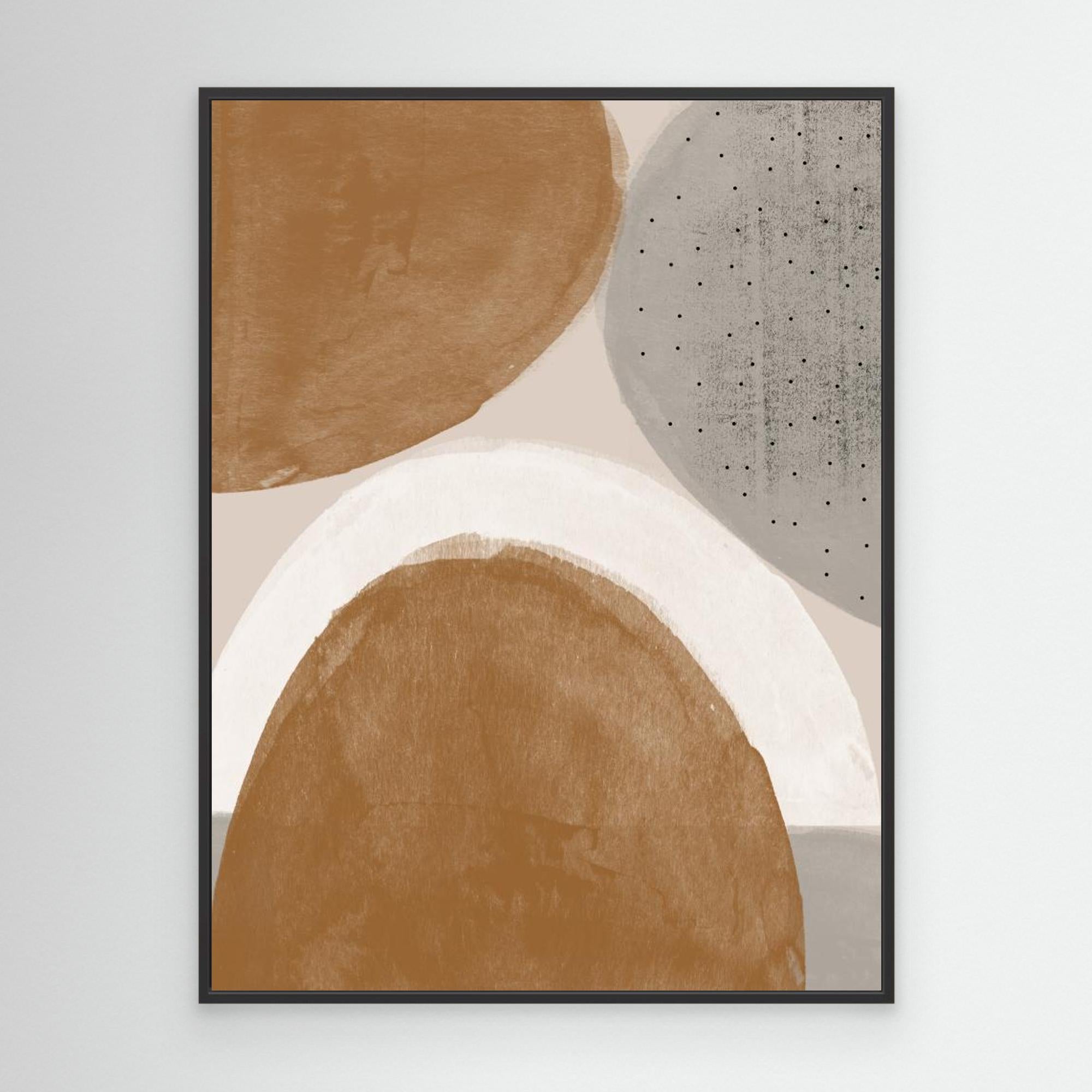 Watercolor objects by The Miuus Studio Black