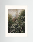 Botanical Blossoms Art White Wood Freja
