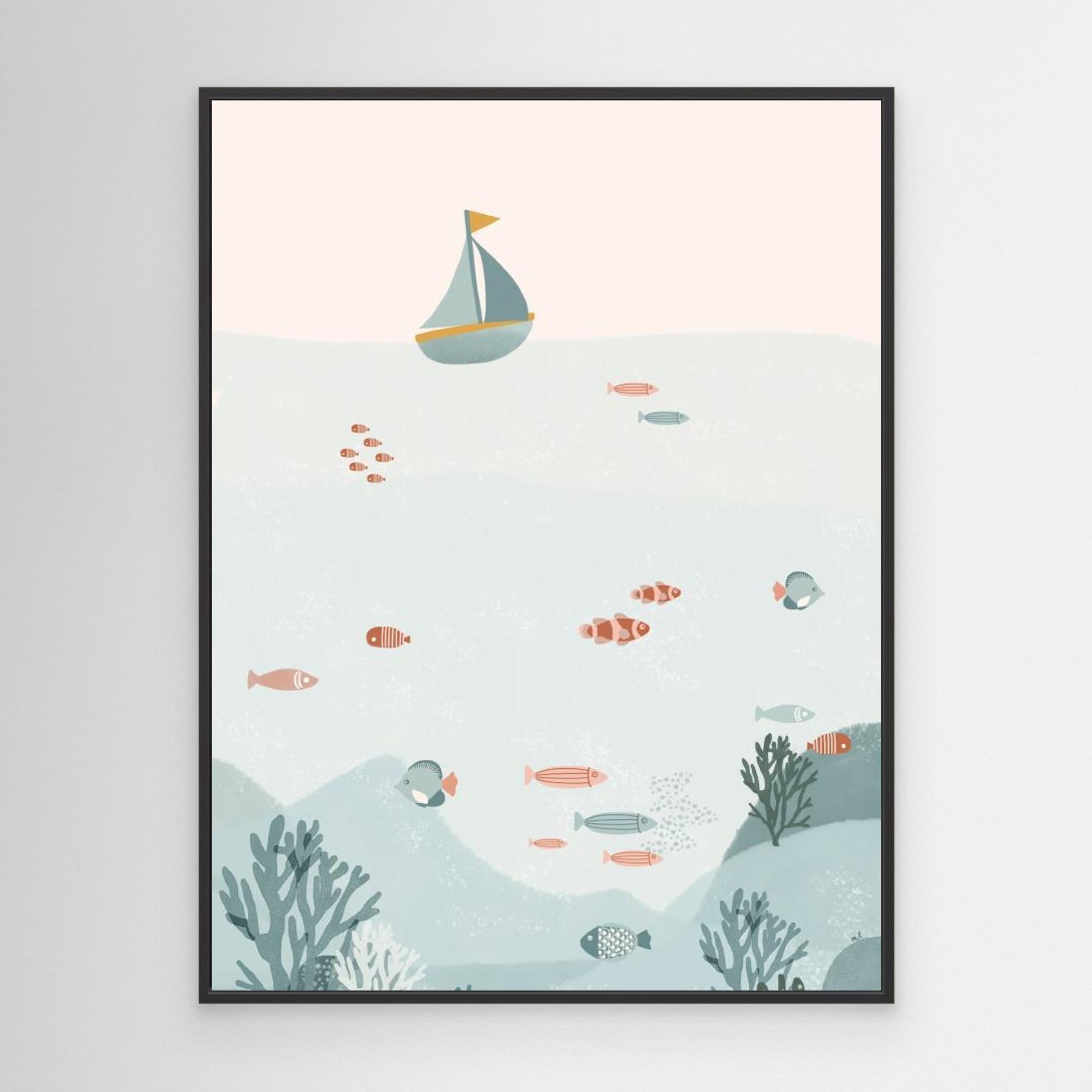 Under the Blue Sea by Menina Lisboa Black