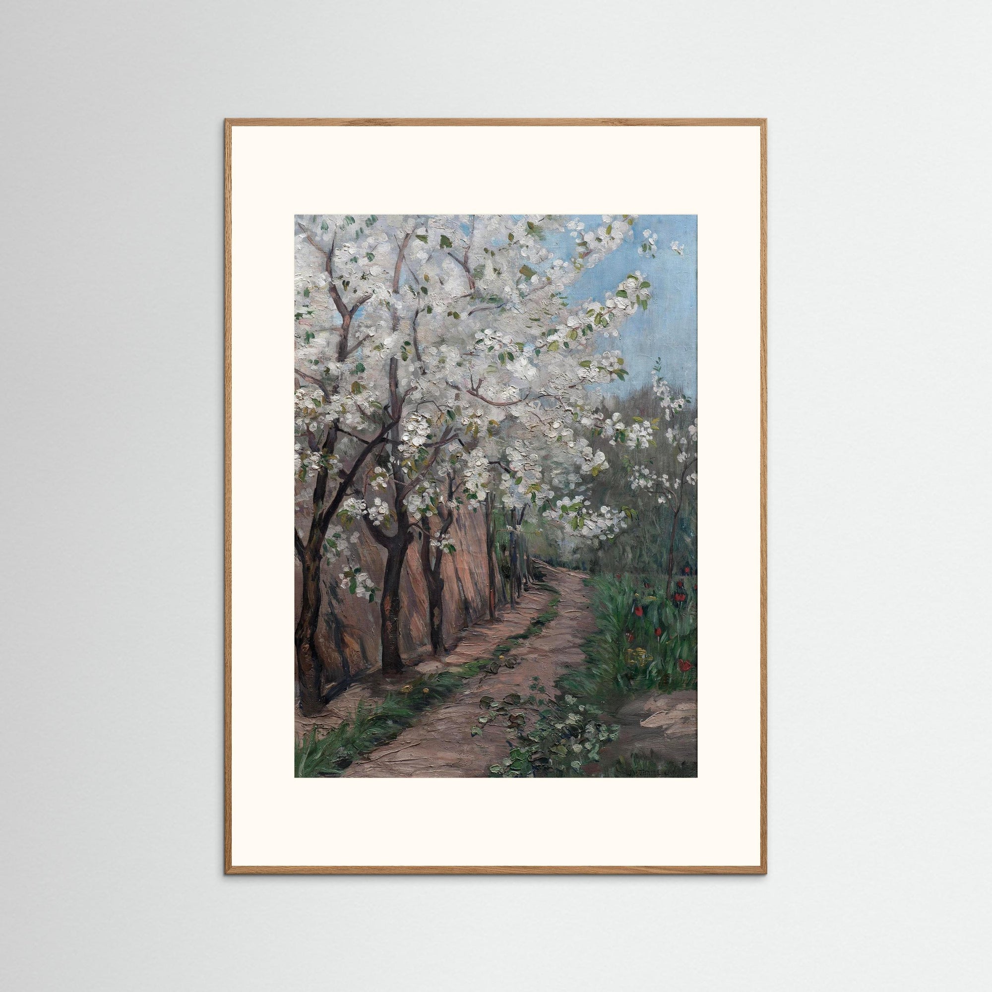 Blossoms in Spring Fine Art Print Oak Nature Freja