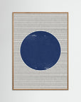 Watercolor Circle and Stripes by The Miuus Studio Oak Nature No border