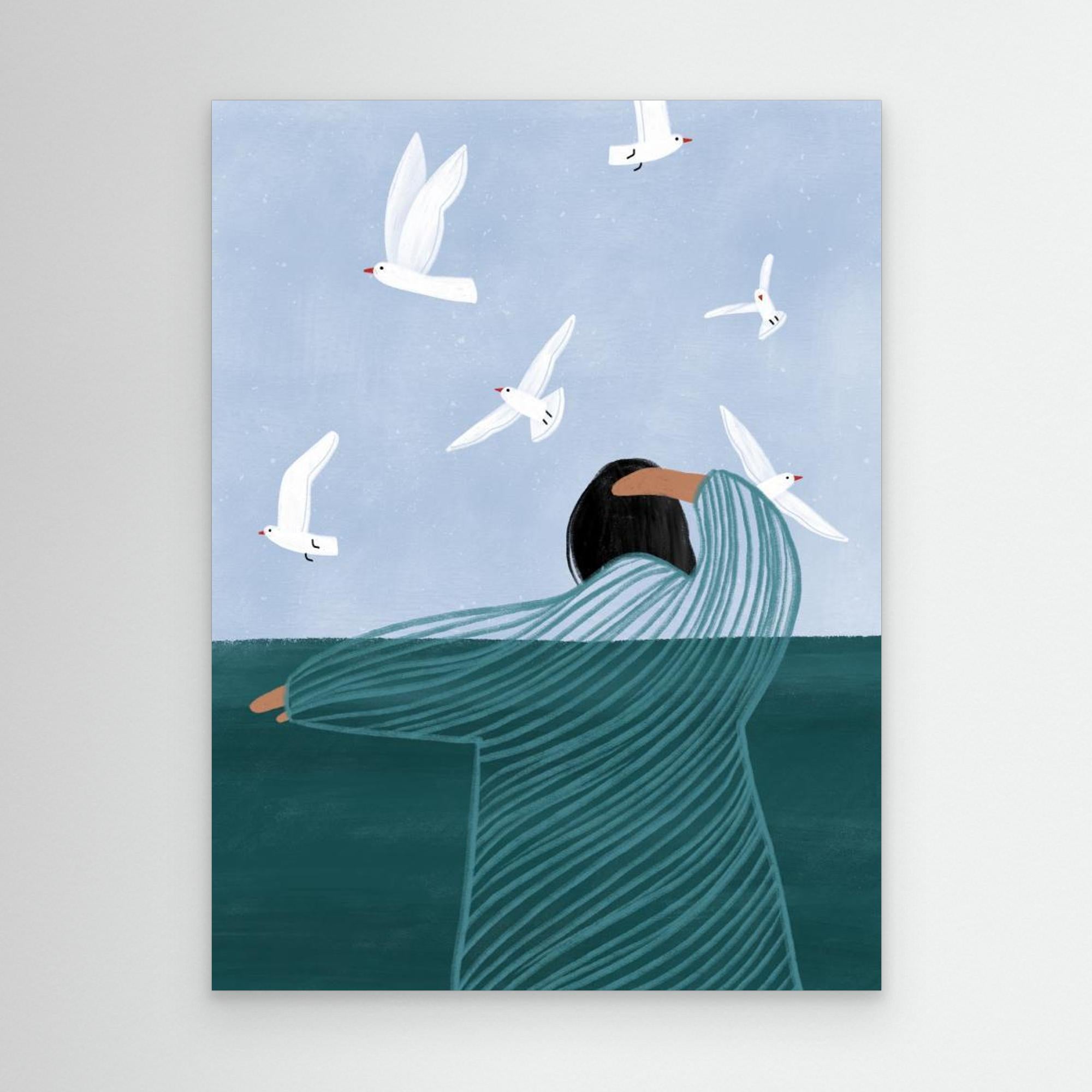 Seaside by Bea Müller No Frame