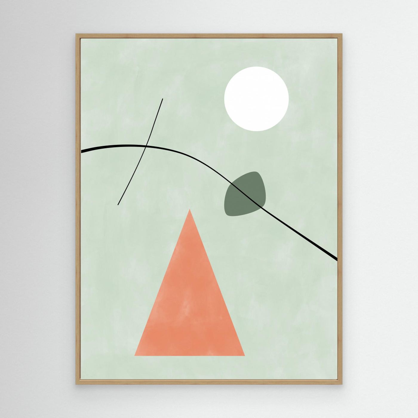 3x4 Aspectratio Pinkgreen24 by Elena Ristova