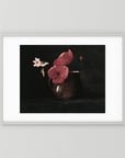 Vintage Red Poppy Still Life Art Print