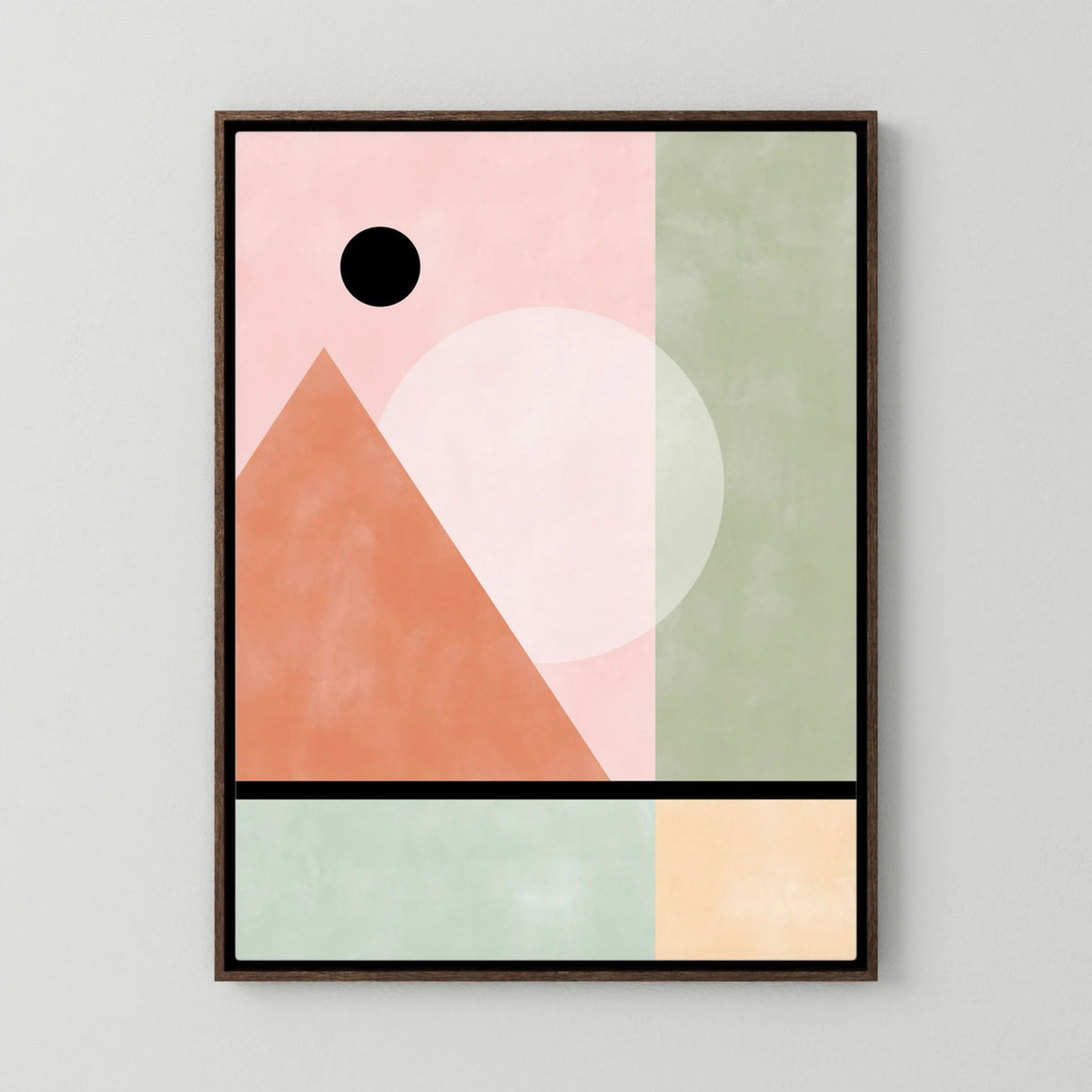 3x4 Aspectratio Pinkgreen27 by Elena Ristova