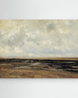 Neutral Landscape Canvas Wall Art | Serene Minimal Landscape for Modern Home Decor No Frame