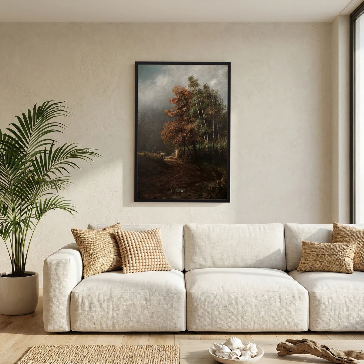 Moody Autumn Scene