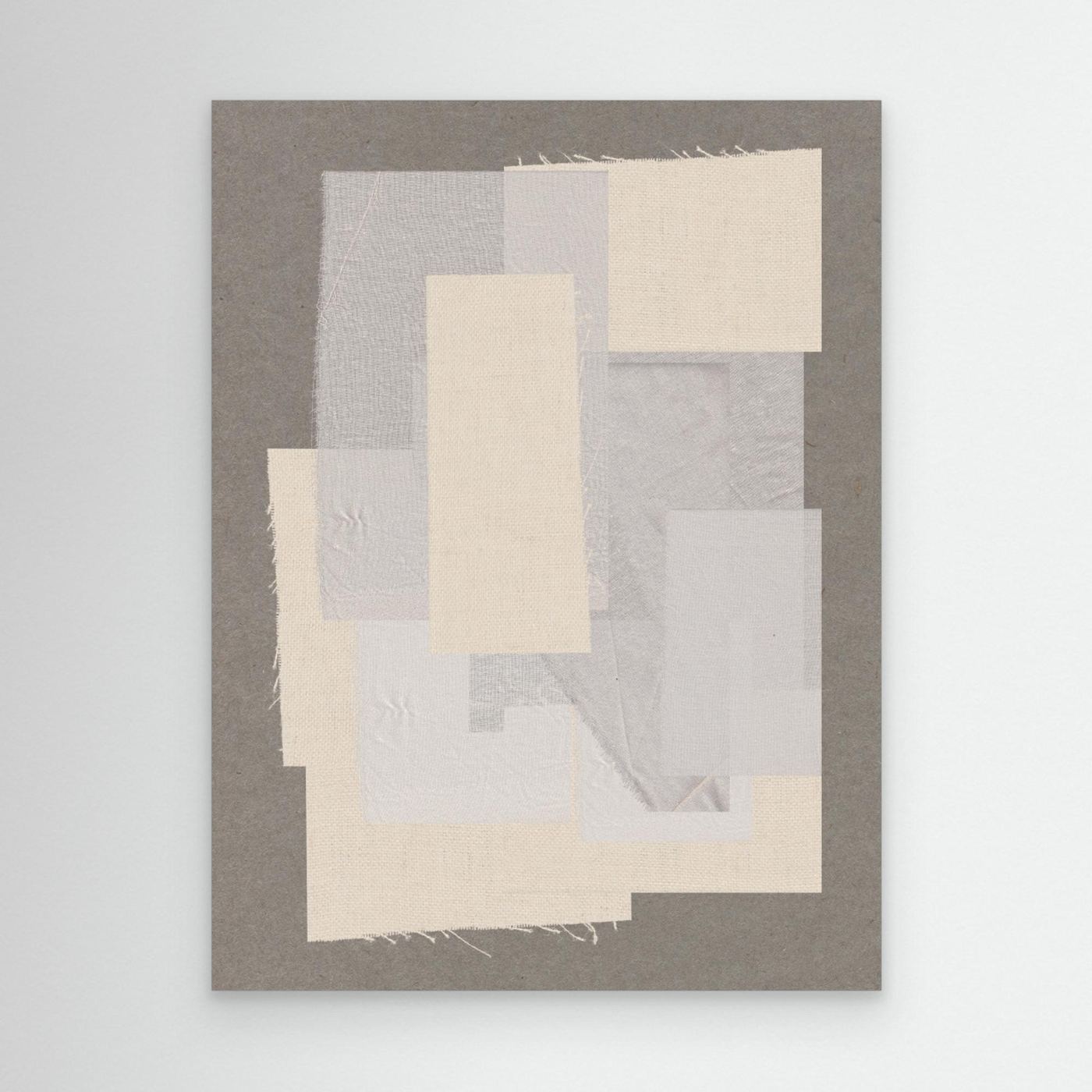 Fabric Pattern Collage No.7 by The Miuus Studio