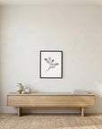 Red Berry Botanical Study Vintage Wall Art Print