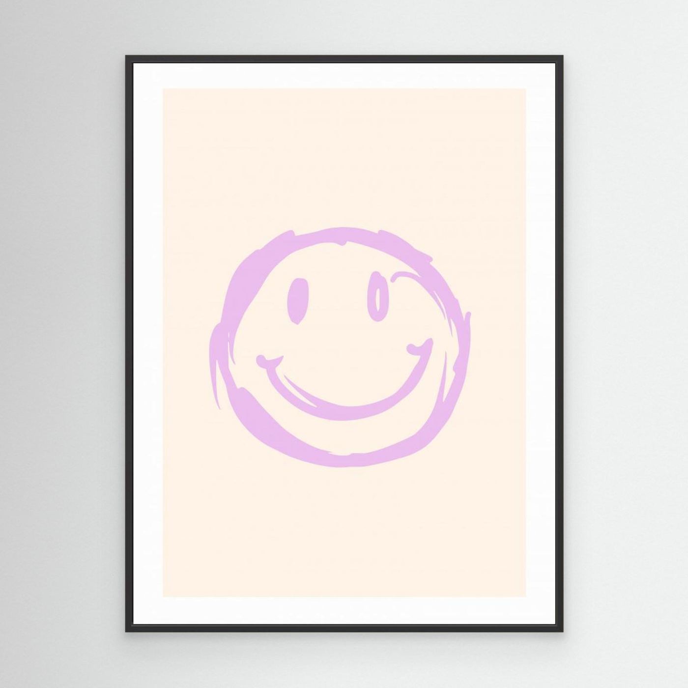 Purple Smiley by Rikke Løndager Boisen