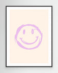 Purple Smiley by Rikke Løndager Boisen