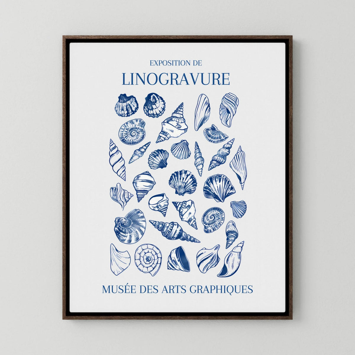 Lino Seashell Art Market by Jolly And Dash