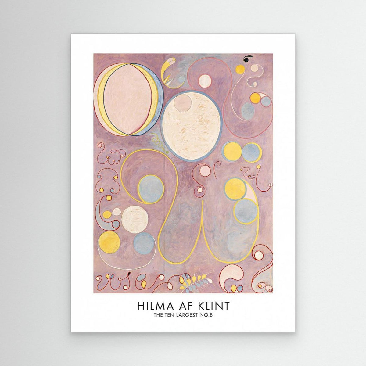 The Ten Largest No.8 Poster by Pictufy