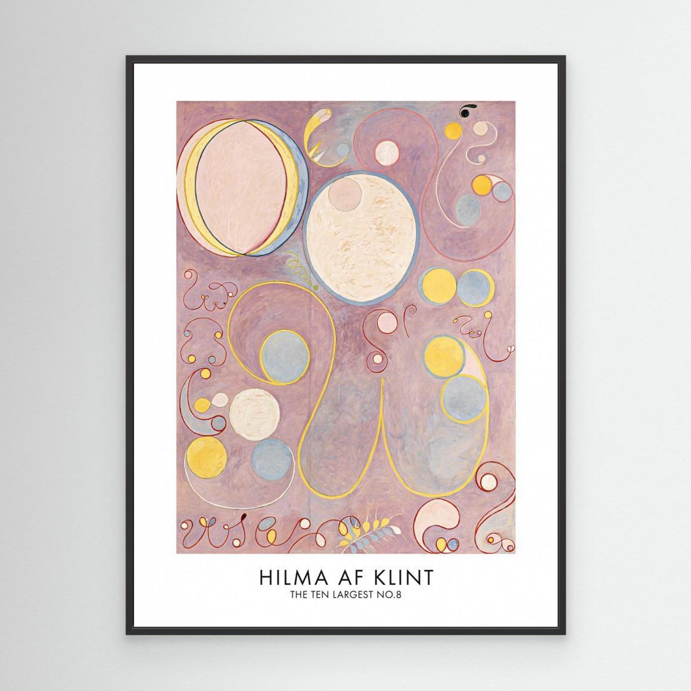 The Ten Largest No.8 Poster by Pictufy