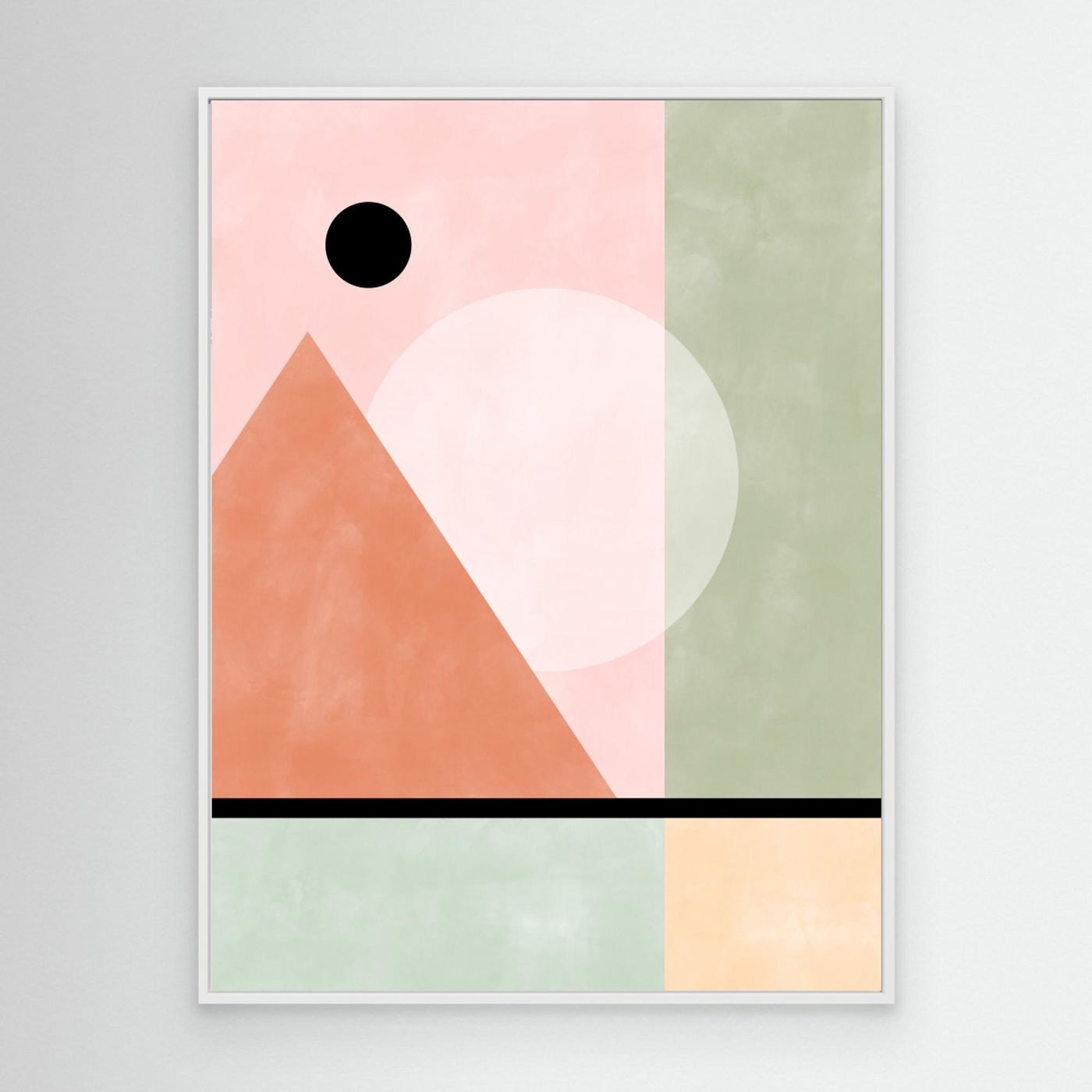 3x4 Aspectratio Pinkgreen27 by Elena Ristova