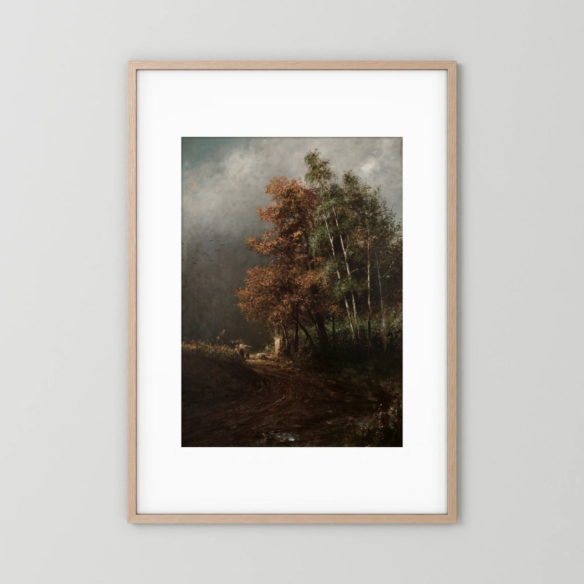 Moody Autumn Scene