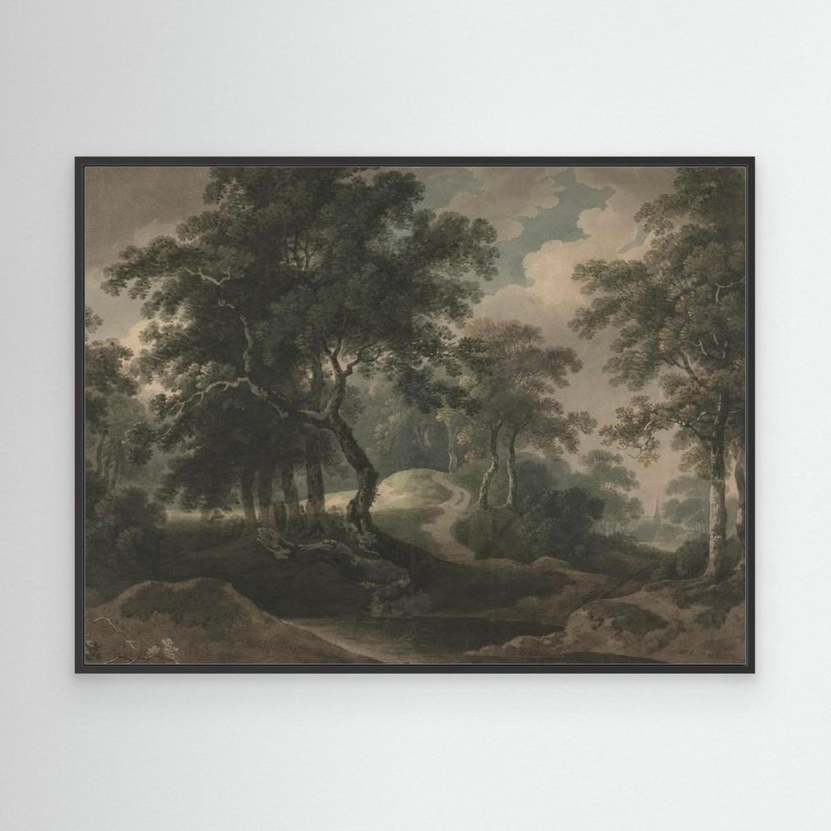 Woodland Trail Canvas Print