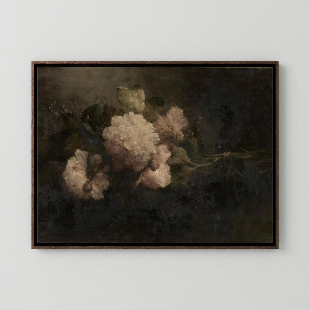 Peonies Bouquet Still Life | Canvas