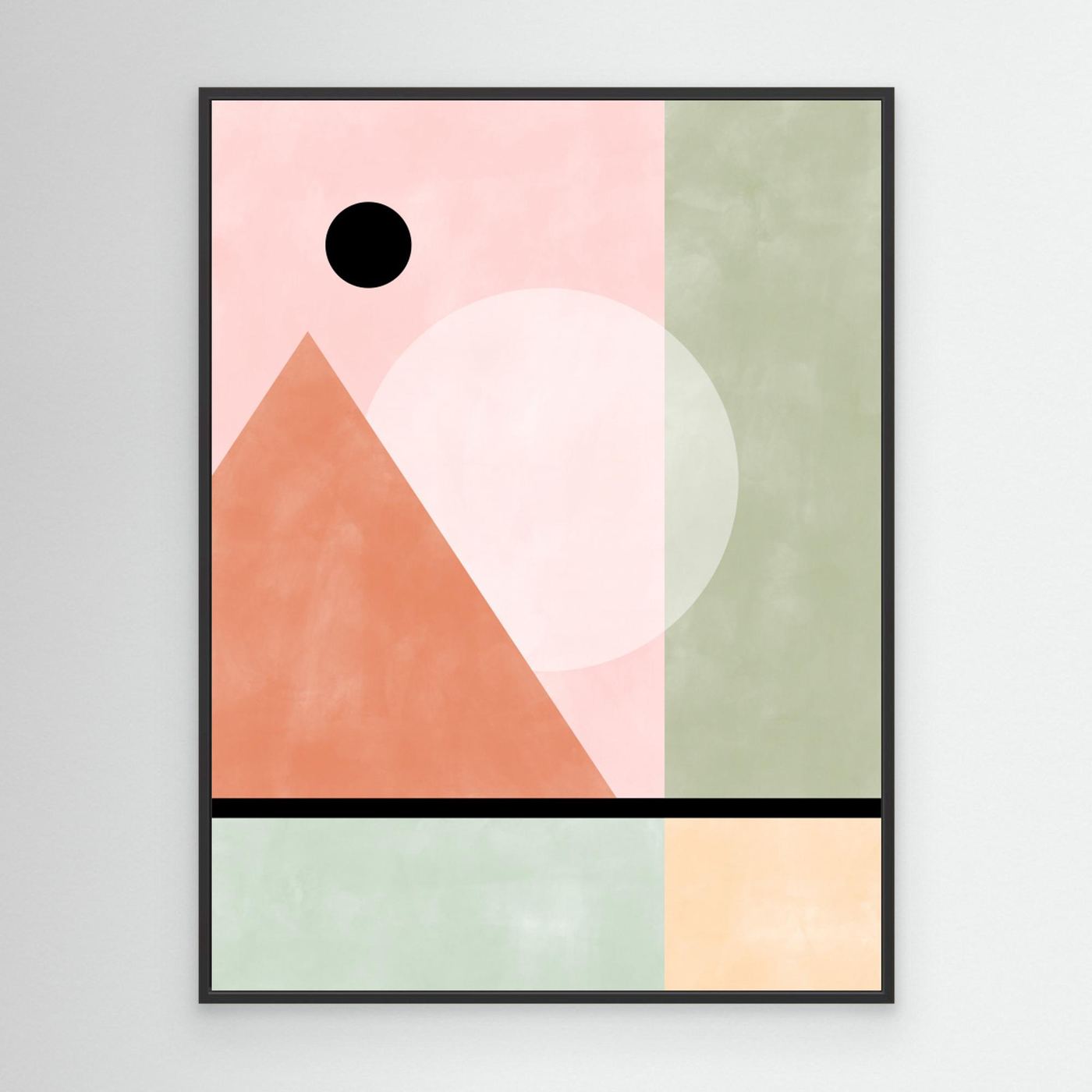 3x4 Aspectratio Pinkgreen27 by Elena Ristova