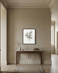 Olive Branch Botanical Study Vintage Wall Art Print