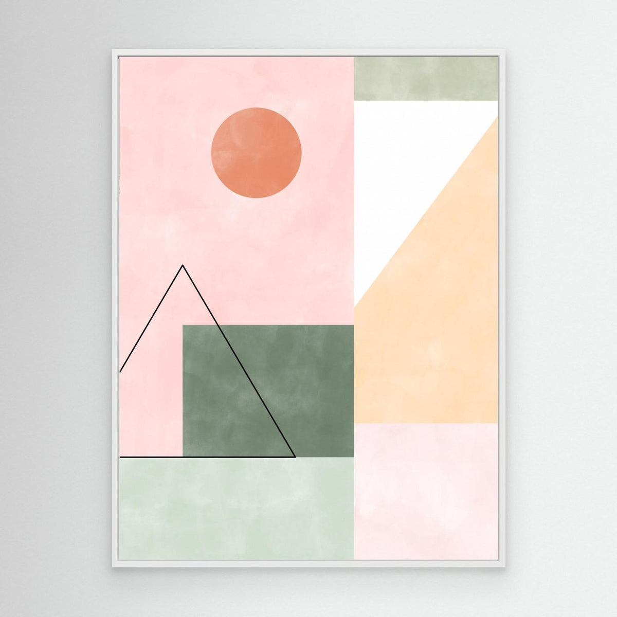 3x4 Aspectratio Pinkgreen21 by Elena Ristova