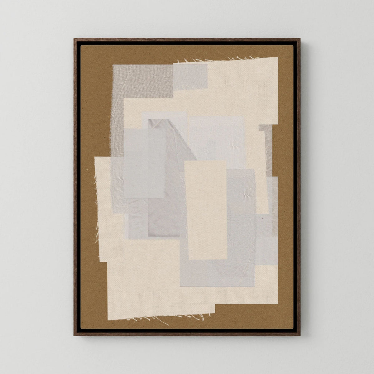 Fabric Pattern Collage No.6 by The Miuus Studio