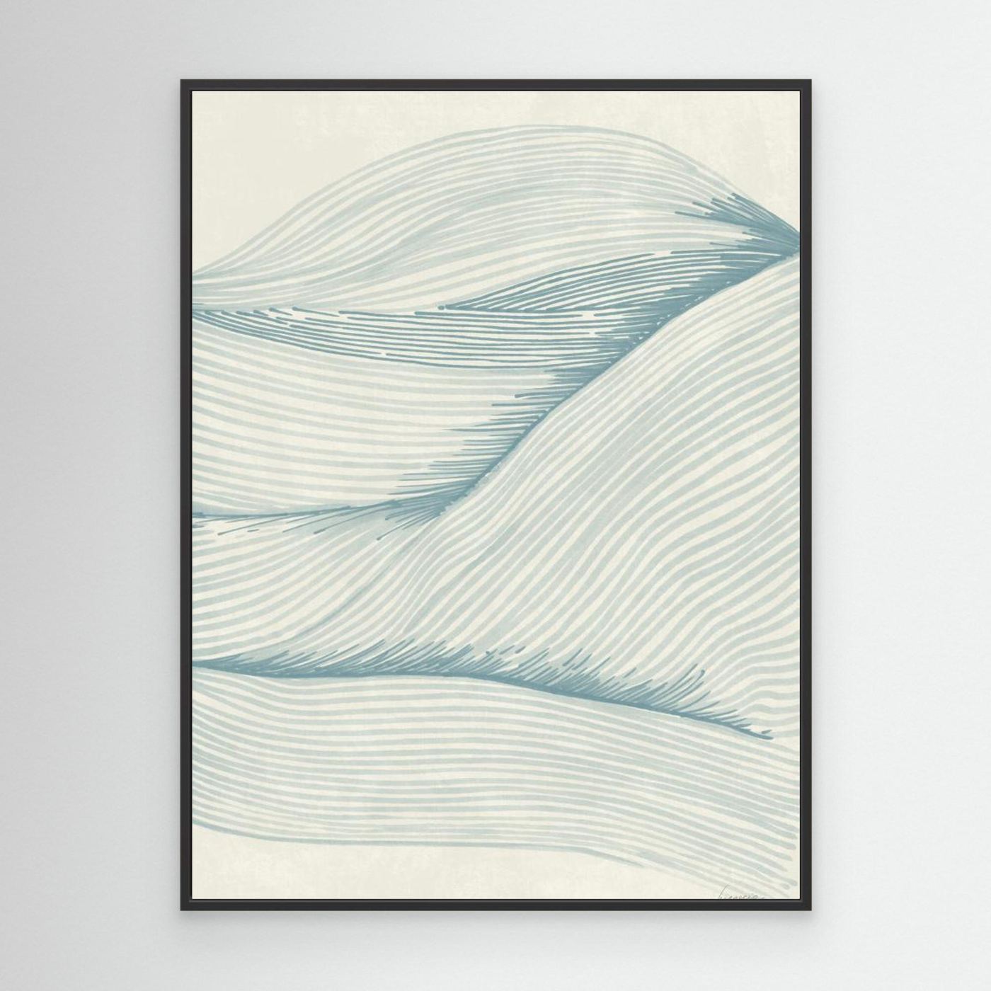 Ocean in lines 02 by Lucrecia Caporale