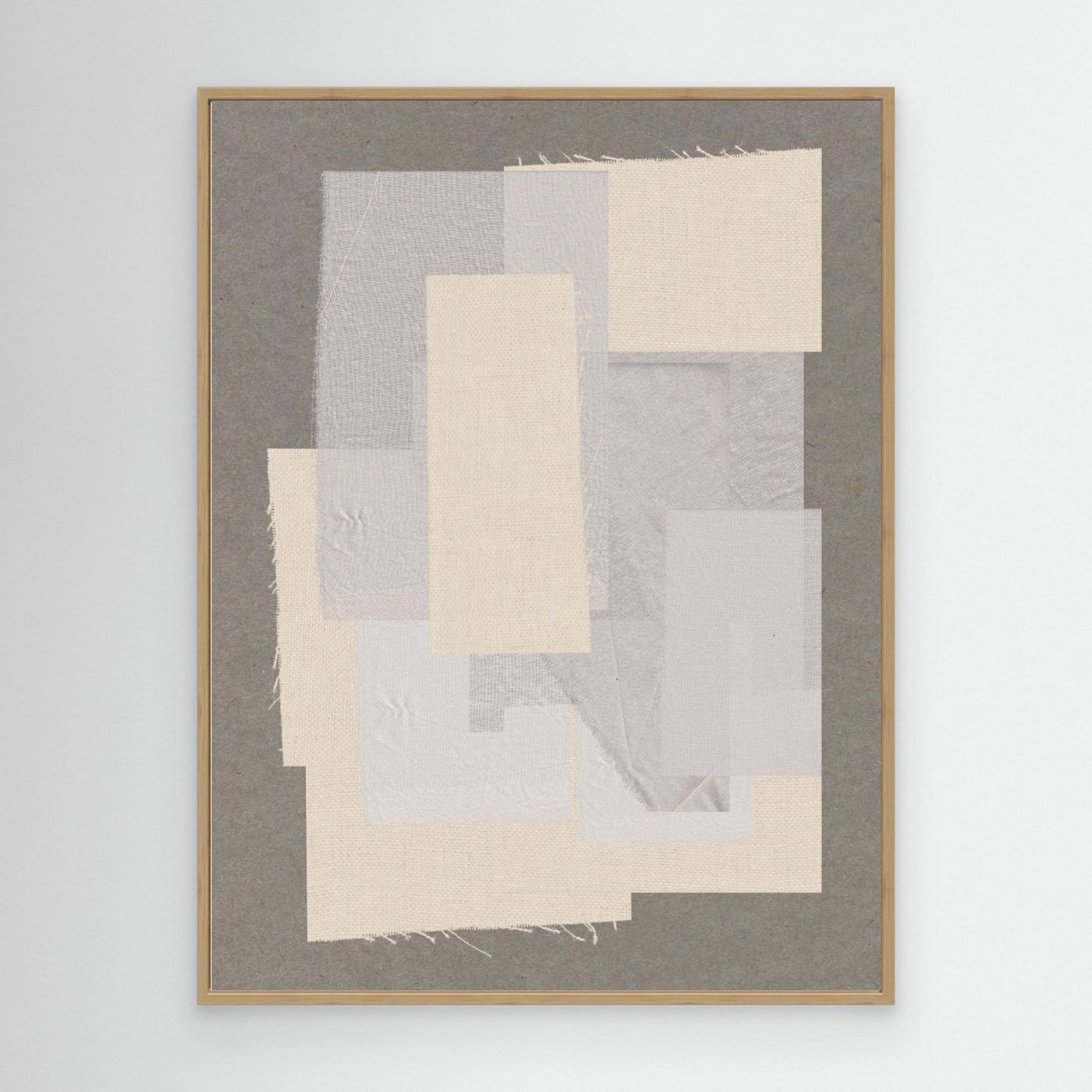 Fabric Pattern Collage No.7 by The Miuus Studio
