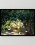 Garden Gathering Floral Artwork Canvas