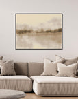 Abstract Landscape in neutral browns by Dina Dankers
