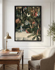 Vintage Christmas Tree Art Print
