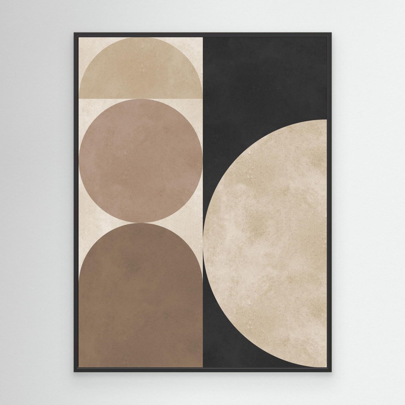Brown geometry 5 by Vitor Costa Black