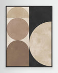 Brown geometry 5 by Vitor Costa Black