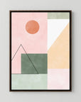 3x4 Aspectratio Pinkgreen21 by Elena Ristova