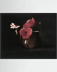 Vintage Red Poppy Still Life Art Print
