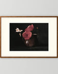 Vintage Red Poppy Still Life Art Print