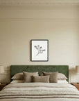 Red Berry Botanical Study Vintage Wall Art Print