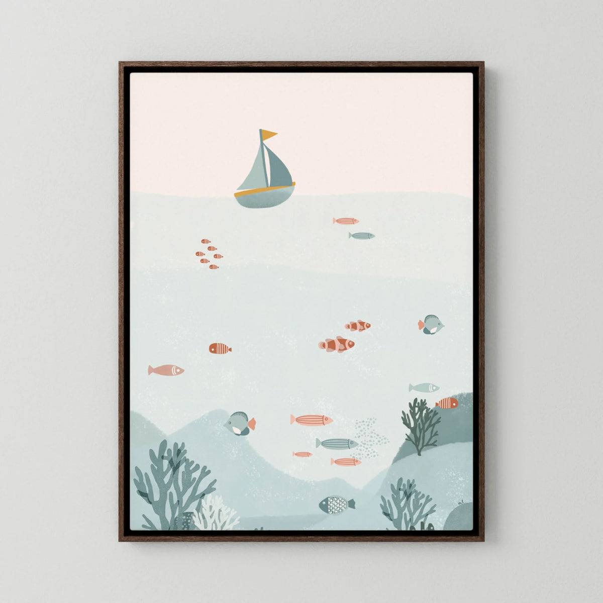 Under the Blue Sea by Menina Lisboa