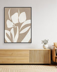 Muted Petals No 3 by Shatha Al Dafai
