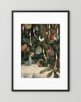 Vintage Christmas Tree Art Print