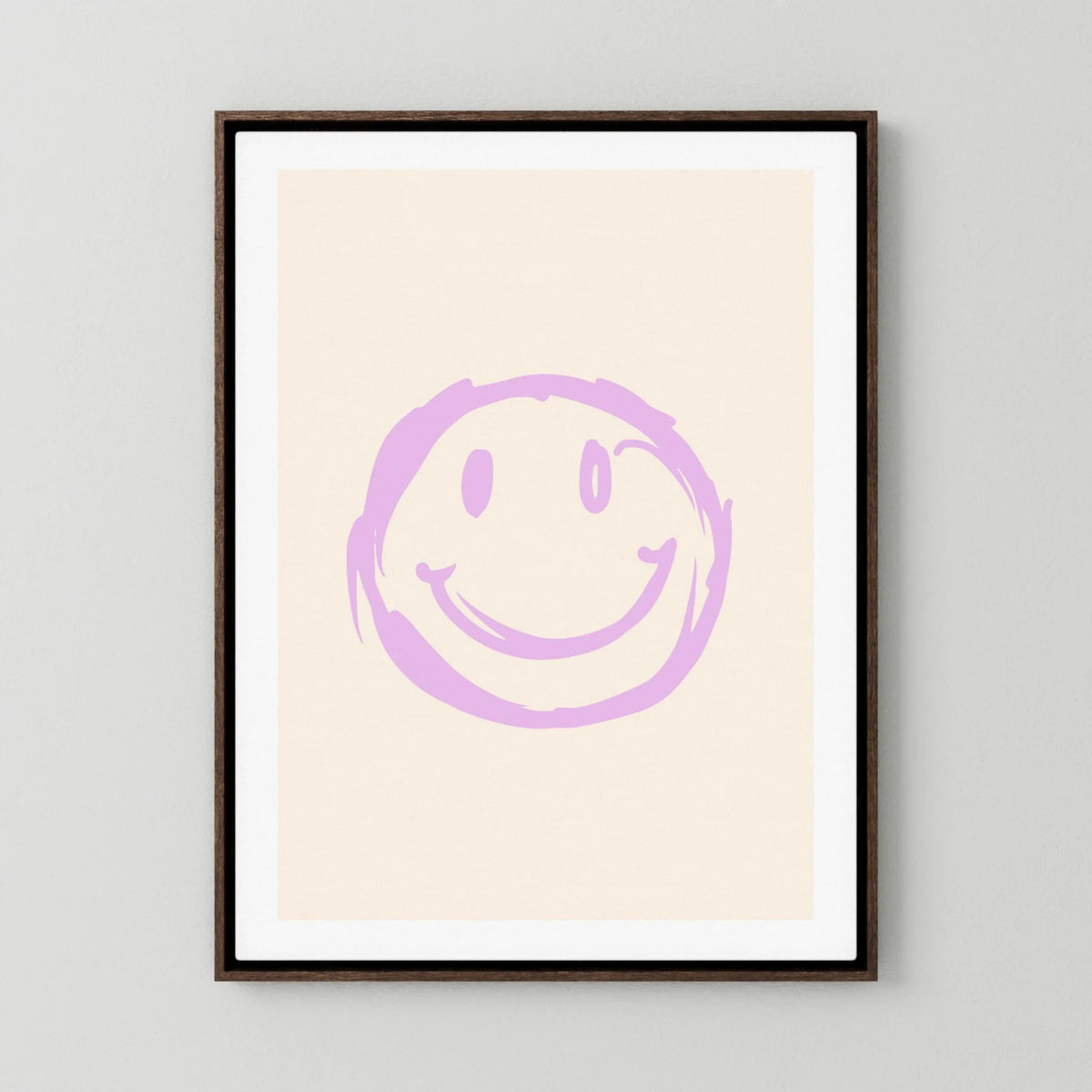 Purple Smiley by Rikke Løndager Boisen