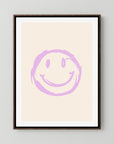 Purple Smiley by Rikke Løndager Boisen